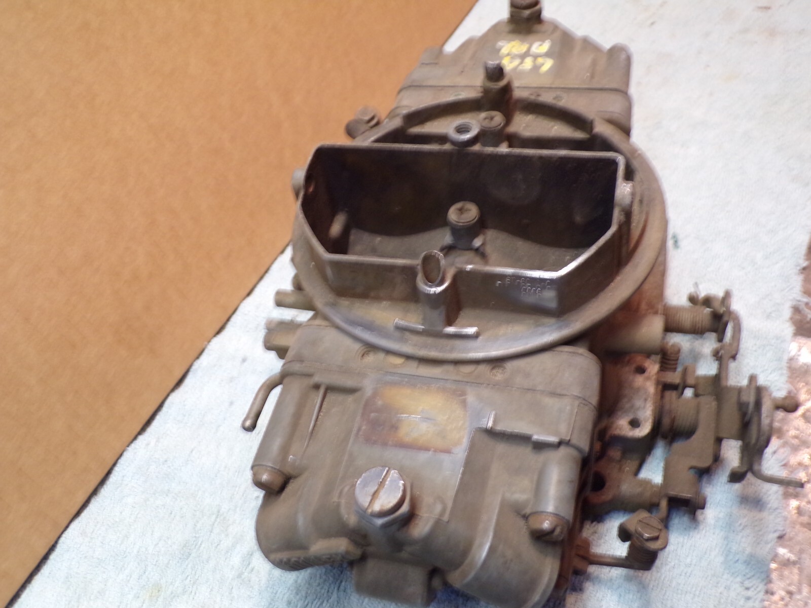 Holley 62103 196570 Chevy 327402 650CFM Dual Feed Bowls carburetor