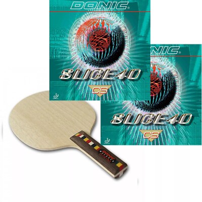 Profi Tischtennisschläger Donic Waldner Allplay mit Slice 40 CS Belägen