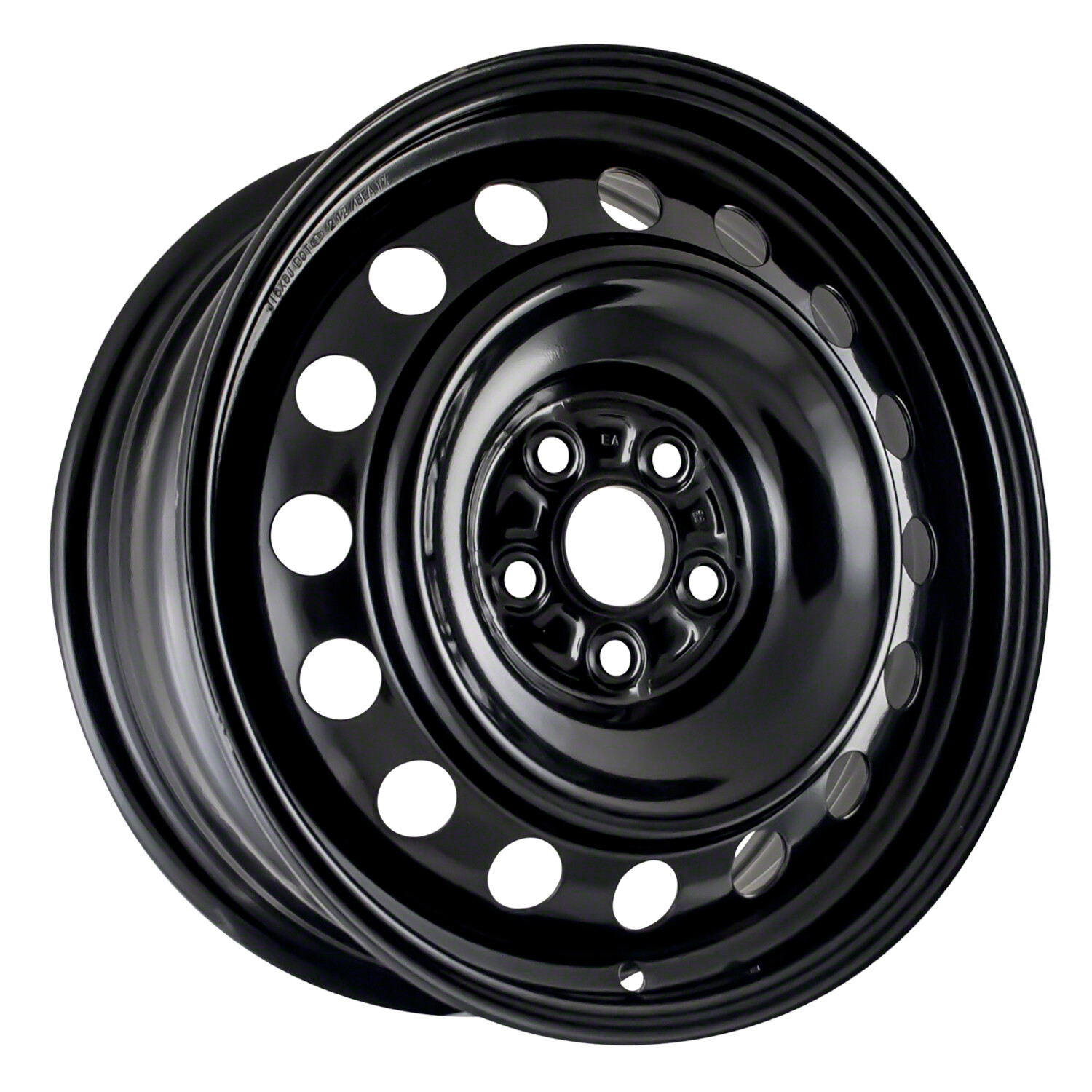 Refurbished 15x6.5 Painted Black Wheel fits 2002-2006 Toyota Camry 560-69414