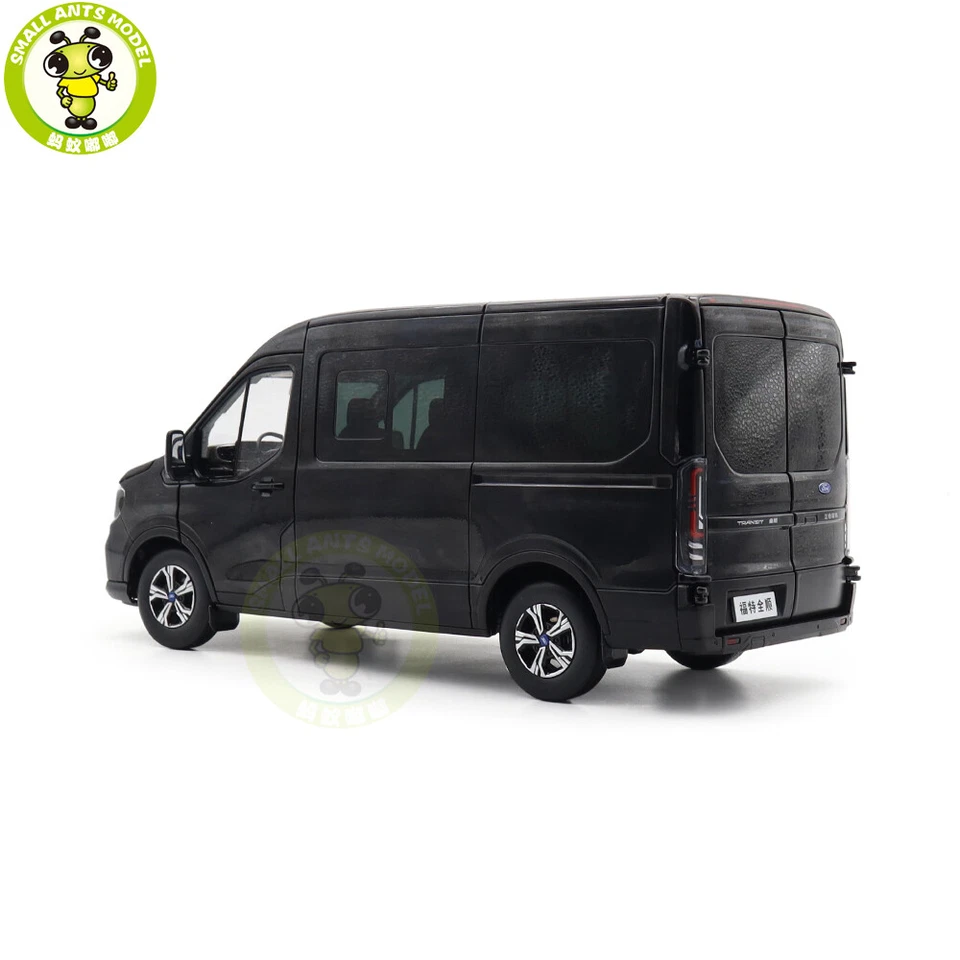 1/18 Ford Transit V348 T8 Van Cargo MPV schwarz Diecast Modellauto Geschenke - Bild 3 von 4