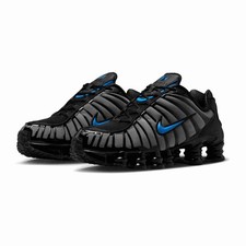 Nike Shox TL SE Black Stealth Photo Blue IQ6599-001 Men Size