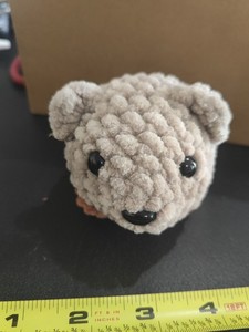 Handmade Crocheted Wombat Toy New