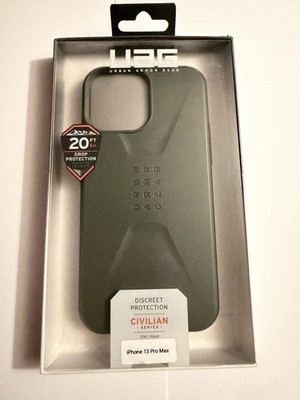 UAG iPhone 13 Pro Max Case Gray Mallard Sleek Thin Shock-Absorbent Civilian 6.7''