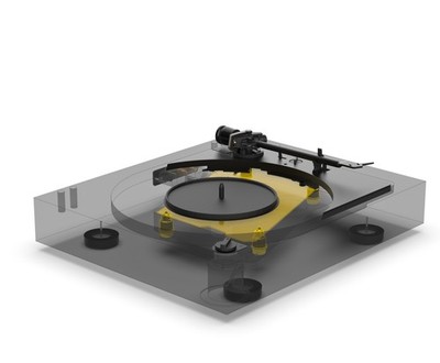 Vollautomatischer Plattenspieler 33/45/78, Ortofon 2M Red   Pro-Ject A2 NEU