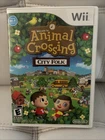 Animal Crossing City Folk (Nintendo Wii 2008) COMPLETE  CIB Tested Working