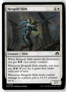 Hexgold Slith - Modern Horizons 3, #30 Common