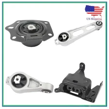 4PCS Engine Motor & Auto Transmission Mount For 01-09 Chrysler PT Crusier 2.4L