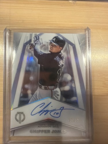 2026 Topps Tribute Pillars Of The Game Auto Chipper Jones Hof’er /35
