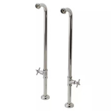 Concord Freestanding Tub Supply Line, Polished Nickel
