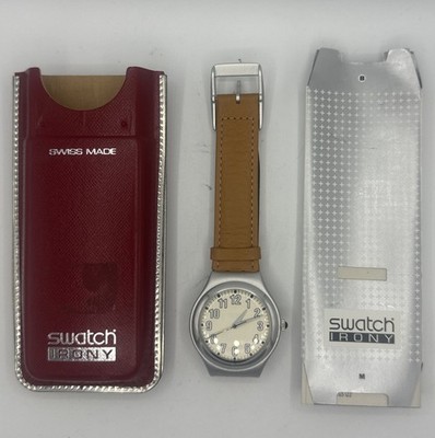 Swatch Irony Aluminium 37mm Watch with Case & Papers AG 1999