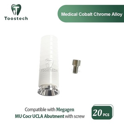 20pcs Multi Unit cocr ucla castable abutment fits Megagen Anyridge Anyone D4.8mm