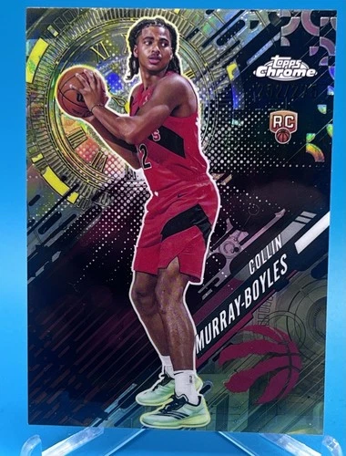 2025 Topps Chrome Collin Murray-Boyles Refractors Yellow (RAW)