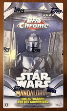 2022 Topps Chrome Star Wars The Mandalorian Beskar Edition Hobby Box New Sealed!