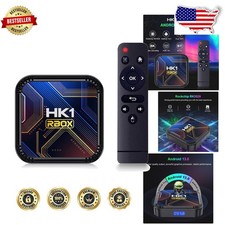 Android 13 TV Box 8K 3D HDR10 4GB RAM 32GB ROM Dual WiFi Bluetooth