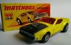 VINTAGE MATCHBOX SUPERFAST No44 FORD BOSS MUSTANG IN ORIGINAL BOX 1972