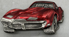 1979 Great American Belt Buckle Red Corvette  Chevy Chevrolet