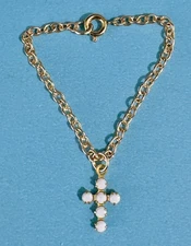 Vintage Doll Jewelry Necklace Madame Alexander Cissette Little Miss Revlon Toni