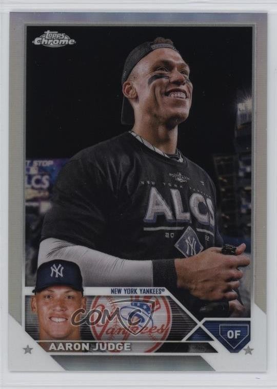 2023 Topps Chrome Image Variation SP Image Variation Aaron Judge #62 wq8