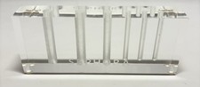 Sephora 6 Hole Makeup Brush Clear Acrylic Organizer 2.5 X 6