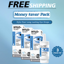Hylo-Tear Long Lasting Eye Drops 10ml   PACK OF 3-EXP-04/2028