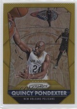 2015-16 Panini Prizm Gold Prizm /10 Quincy Pondexter #105