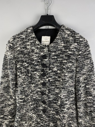 Vintage Joseph Ribkoff Creations Knit Button Casual Blazer Jacket Sz M - Picture 3 of 18