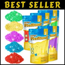 Colorful Moldable Sand Set 11lbs - Non-Toxic Fun