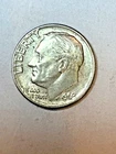 1963 D Roosevelt Dime 90% Silver Very Fine