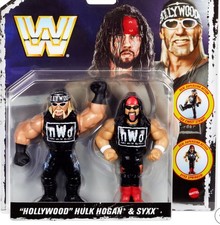 Hollywood Hulk Hogan & Syxx NWO Retro 2-Pack WWE Toy Wrestling Figures