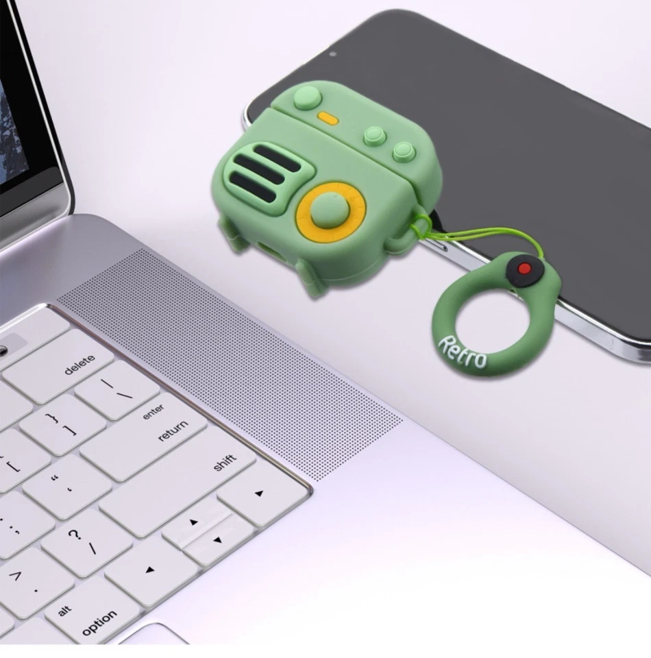 Cartoon Silicone Case for Apple AirPods 3 - Image 4 of 4