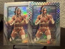 WWE Bianca Belair Refractor & Diamond Plate 2026 Topps Chrome pro wrestling