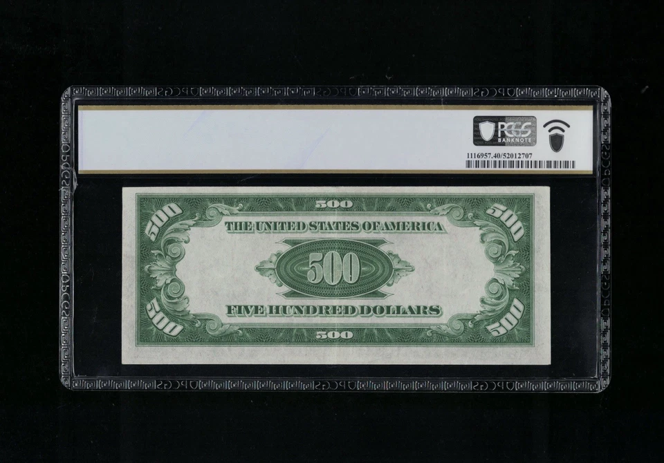 SC 1934A $500 Chicago, IL FRN Fr.2202-G PCGS 40 XF (497A) - Image 3 of 4