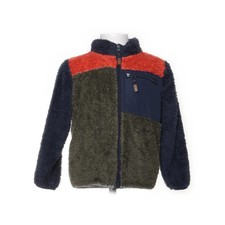 Topolino, Fleecejacke, Unisex (Kinder), Größe: 116, Blau/Grün/Orange #rV8