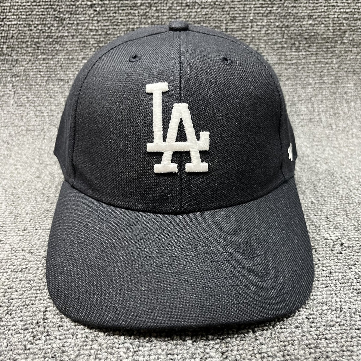 Los Angeles Dodgers '47 Brand MVP Adjustable Hat Black LA MLB Cap OSFA