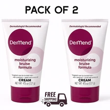 DerMend Bruise Formula Moisturizing Cream, 4.5 oz Each – Pack of 2