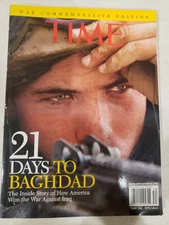 21 Days to Baghdad Time Magazine Iraq War Commemorative Edition 2003 George Bush
