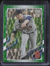 2021 Topps 70 Green #92 Tarik Skubal /499 RC Rookie 
