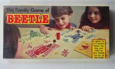 The Family Game Of Beetle Vintage 1970 Board Game 