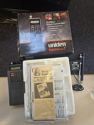 #ad Uniden Bearcat BC200XLT Scanner 200 Channels 12 Bands 800MHz $59.95