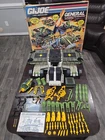 VINTAGE 1990 GIJOE ARAH GENERAL 100% COMPLETE W/BOX/MAJOR STORM/INST/CARD WORKS