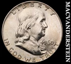 1960-D Franklin Half Dollar- Silver Choice Gem Brilliant Uncirculated #i9835