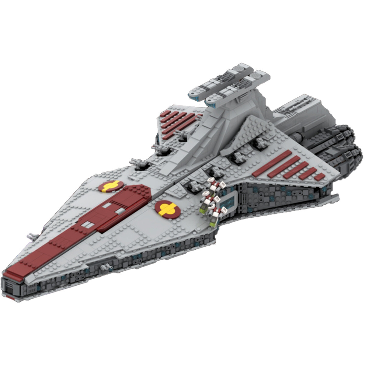 Venator class Republic Attack Cruiser Model Building Blocks Set