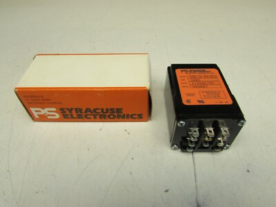 PS SYRACUSE ELECTRONICS TNR/D-94303, TIME DELAY RELAY, 5-SEC, 115V , MAKE OFFER!