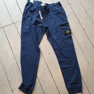 blue stone island joggers