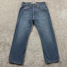 Levis 569 Jeans Men 31x32 Loose Straight Medium Wash Blue Denim Skater Y2K Retro