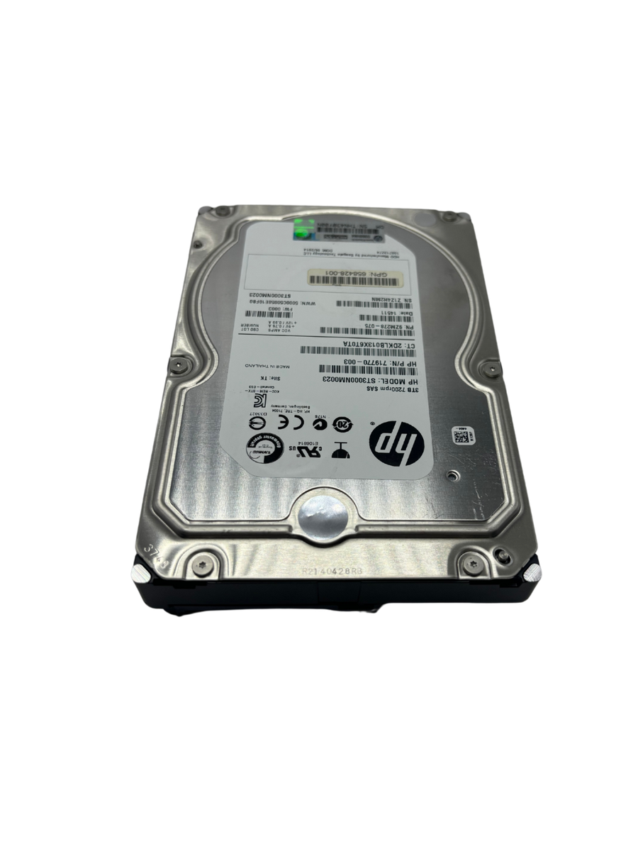 HP 719770-003 3TB 6G 7.2K SAS 3.5