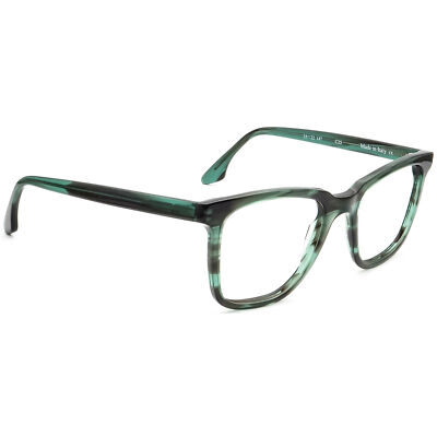 Signature Collection S7002 Grn Green Stripe Authentic Eyeglasses 54-21-145 Swarovski SK6002 Green Prescription Sunglasses main image 4