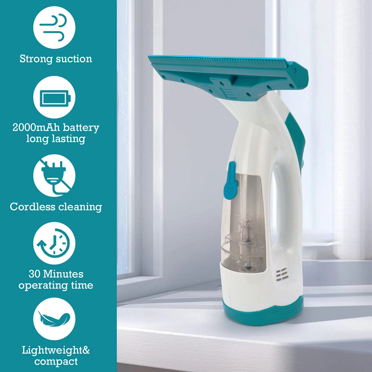 Rechargeable window online cleaner