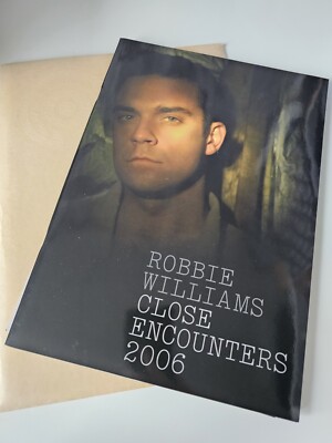 Robbie Williams Close Encounters Tour Program