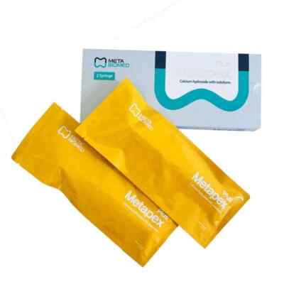 Meta Biomed Metapex Calcium Hydroxide with Iodoform Dental 2 Syrin Pack ...